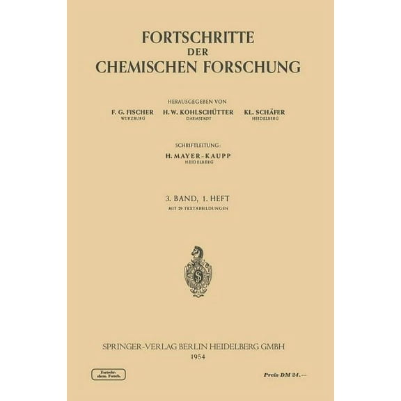 Topics in Current Chemistry Fortschritte Der Chemischen Forschung, Book 3, (Paperback)