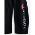 thumbnail image 3 of Disney Descendants Rule Breaker Girl’s Fleece Barrel Pants, Sizes 4-16, 3 of 3