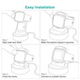 thumbnail image 2 of Reemplazo de la estación de carga del reloj del soporte del cargador del reloj de pulsera para el reloj inteligente Versa, negro Inevent EL3559-01B, 2 of 6
