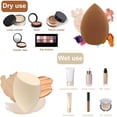 thumbnail image 3 of 18 Pcs Makeup Sponge Set, Lefiocky Flawless Soft Setting Face Puffs Triangle Powder Puff, 3 of 8