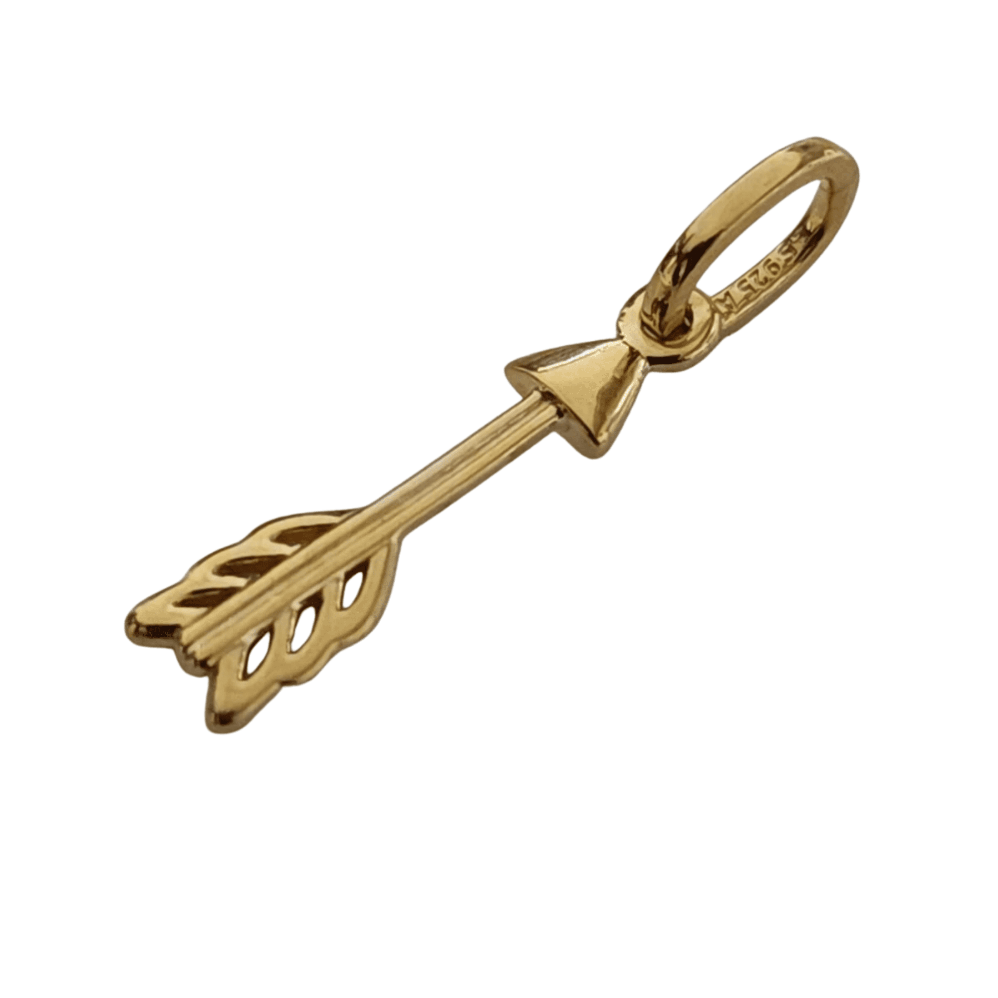 PANDORA Arrow of Cupid Dangle Charm 18k Gold Plated PANDORA Shine Collection - 767812