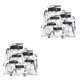 thumbnail image 4 of Bolsa Impermeable Sonducket 6 Piezas Accesorios de Natación Duraderos Camuflaje Zona Nevada 2Conjunto, 4 of 6
