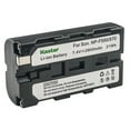 thumbnail image 2 of Kastar 2-Pack NP-F550 / NP-F570 Battery and AC Wall Charger Replacement for Thermal Camera Battery DALI YRH300, MSA 10038412,Evolution 5000, Evolution 5200, ARRI Hi-5 Hand Unit, Zoom Main Unit ZMU-4, 2 of 6