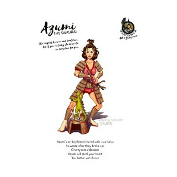 Wargamer Game Studio Azumi Samurai (28mm) New