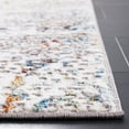thumbnail image 3 of SAFAVIEH Amelia Jimmy Dot-Print Area Rug, Gray/Light Gray, 6'7" x 6'7" Square, 3 of 11