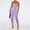 Purple, variant on Jumpsuit Women Workout Seamless Jumpsuit Yoga Ribbed Bodycon Spaghetti Strap Leggings Romper,Yellow Women'S Polyester Jumpsuit M