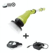 Restored Sun Joe 24V-PWSCRB-LTW 24-Volt* IONMAX Cordless Multi-Purpose Indoor/Outdoor 1000-OPM Oscillating Scrubber 4 Attachments & Battery + Charger Included (Refurbished)