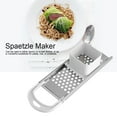 thumbnail image 2 of Noodle Maker,Spaetzle Maker,Ymiko Kitchen Stainless Steel Blade Spaetzle Noodle Dumpling Maker Pasta Cooking Tool, 2 of 9