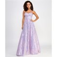 thumbnail image 1 of Say Yes to the Prom Womens Strap Sweetheart Neckline Prom Dress Gown Corset Dress, ltpaspur, Juniors, 5/6, 1 of 1