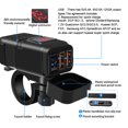 thumbnail image 4 of Motorcycle USB Super Fast QC3.0 Dual USB Port with Voltmeter ONOff Switch Replacement for DC12V Car, Motorcycle, Beach Car 78inch Handlebar, 4 of 7