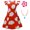 C, variant on Princess Red Leaf Dress, Birthday Outfit Halloween Party Cosplay Costume