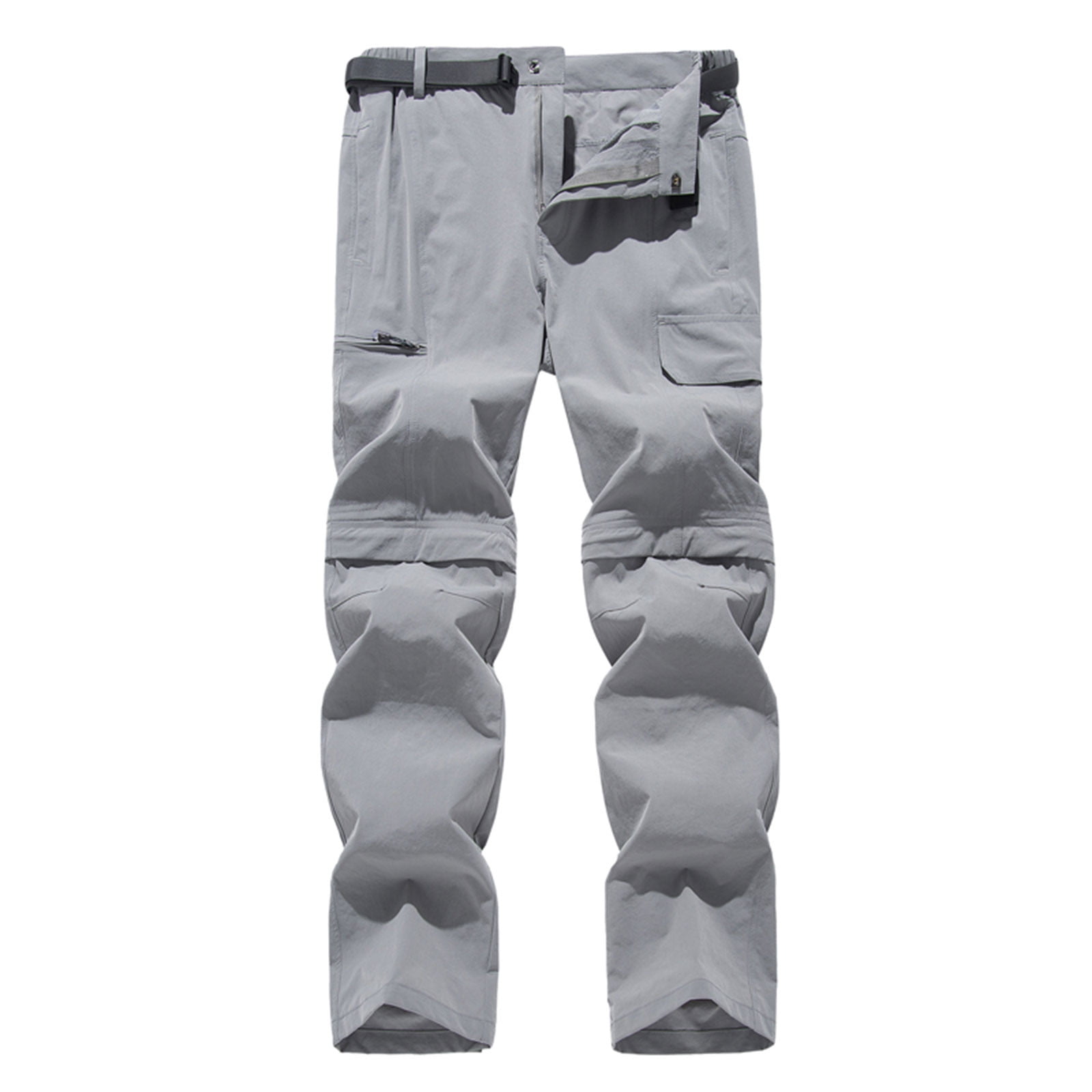 Mens Hiking Pants Quick Dry Lightweight Fishing Pants Convertible Zip Off  Cargo Work Pants Trousers, 608 Grey, 30 : : Clothing, Shoes &  Accessories