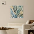 thumbnail image 3 of Calming Seaweed Beach Coastal Inspired Canvas Wall Art by Art Remedy, White Floater Frame, 40"x40", 3 of 7