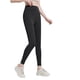 thumbnail image 2 of Pantalones deportivos casuales de cintura alta para mujer, con efecto lifting y medias de seda., 2 of 4