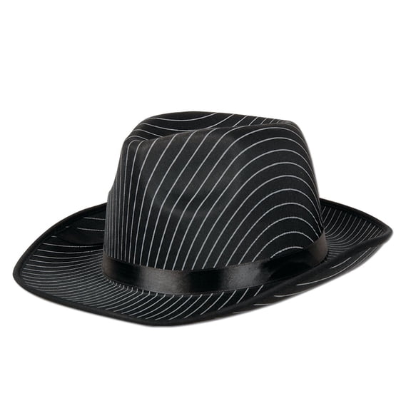 Beistle Gangster Hat One Size Black 60234