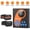 Fence with 2 Collar, variant on 2 In 1 Wireless Dog Fence System with 1/2 Training Collars(Options) Invisible Dog Fence IP68 Waterproof with 722FT Adjustable Range Beep Vibration Static Shock