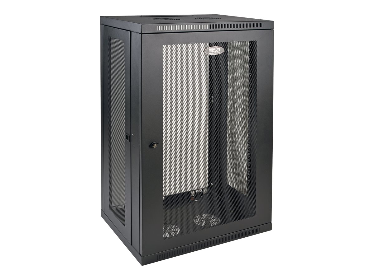 Tripp Lite 21U Wall Mount Rack Enclosure Server w/ Door and