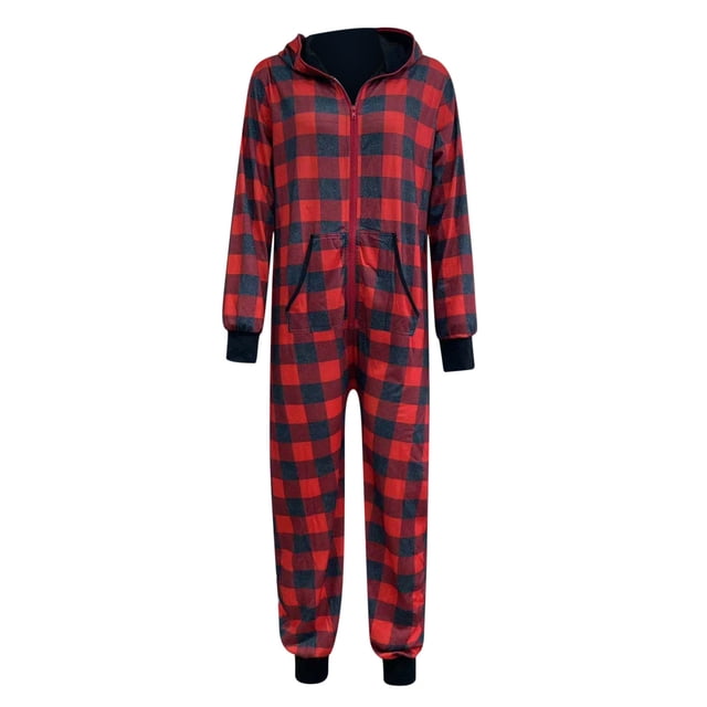 vdgthytj Combinaison de Noël pour Femmes, Pyjama Décontracté à Capuche Imprimé, Fermeture Éclair, Épais, Confortable et Chaud