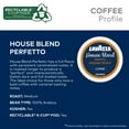 thumbnail image 4 of Lavazza House Blend Perfetto, Single-Serve Keurig K-Cup Pods, Medium Roast Coffee, 32-Count Box, 4 of 9