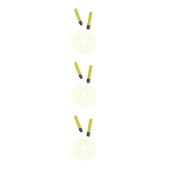 Cuerda de saltar Sonducket Accesorio de fitness Ajustable Amarillo