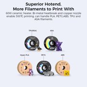 Creality Ender 3 V3 KE 3D Printer, 500mm/s High Speed, CR Touch Auto Leveling, Sprite Direct Extruder, 300℃, Dual Fans, 8.66×8.66×9.44in