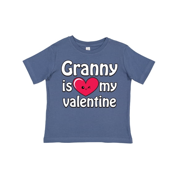 Inktastic Granny is My Valentine Boys or Girls Toddler T-Shirt