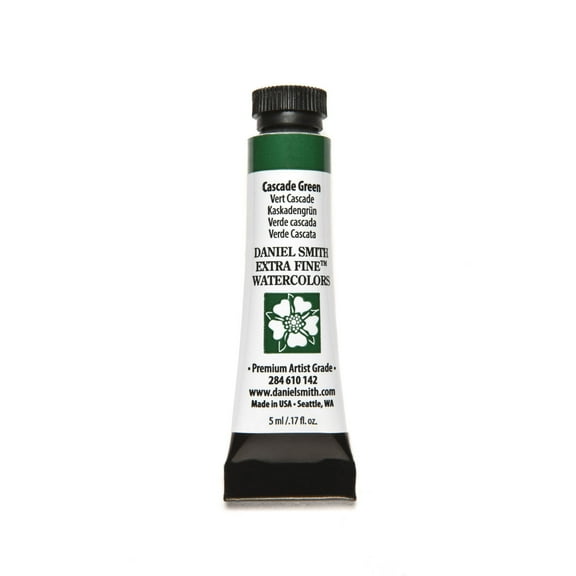Daniel Smith Extra Fine Watercolor, 5 ml, Cascade Green
