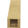 thumbnail image 4 of Ekena Millwork 5"W x 12"D x 12"H Baker Rough Cedar Woodgrain TimberThane Knee Brace, Primed, 4 of 6