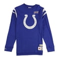 thumbnail image 1 of Mitchell & Ness Mens Indianapolis Colts Embellished T-Shirt, Blue, Large, 1 of 2