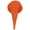 Orange, variant on TiaoBug Christmas Elf Hat Dwarf Hat Long Pointed Witch Hat Storybook Character Costumes Blue One Size