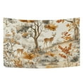 thumbnail image 6 of Yayeee Tapestry Wall Hanging for Bedroom 60" x 40" Living Room Home Wall Art Decor, Forest Pattern, 6 of 7
