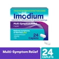thumbnail image 3 of Imodium Multi-Symptom Relief Anti-Diarrheal Caplets 2mg Loperamide & Simethicone 125 mg, 24 Count, 3 of 11