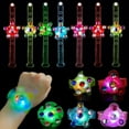 thumbnail image 1 of Pulseras Fidget Spinner con iluminación LED, paquete de 25 unidades para niños, 1 of 6