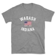thumbnail image 1 of Wabash Indiana Patriot Men's Cotton T-Shirt, 1 of 1