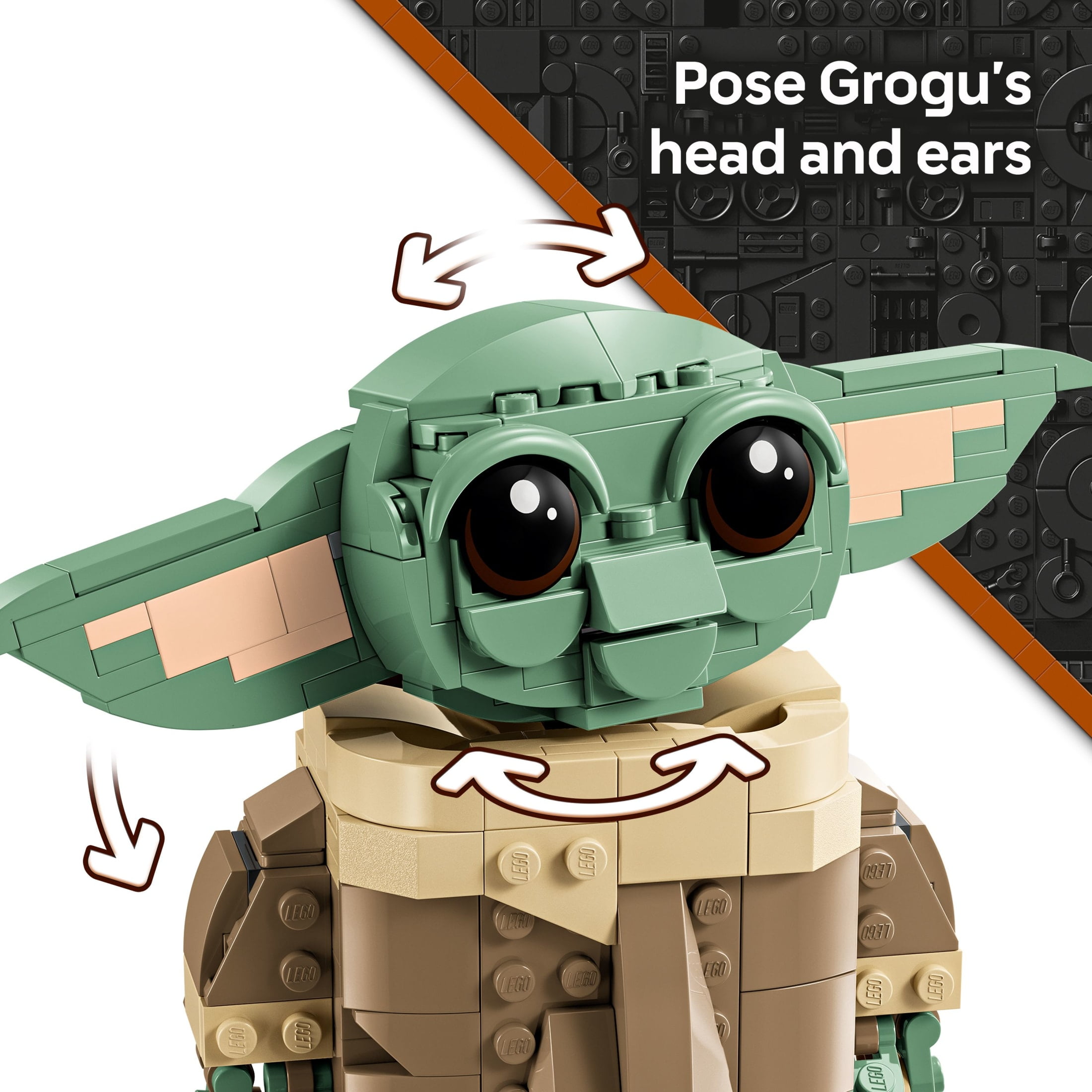 LEGO Star Wars Grogu with Hover Pram Building Toy Set - Star Wars Toy for Kids, Boys & Girls, Ages 10+ - Gift for Birthdays - 75403
