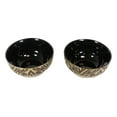 thumbnail image 4 of Pack Of 2 Safari Savanna Jungle Tiger Print Abstract Soup Cereal Bowls 20oz, 4 of 8