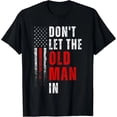 thumbnail image 1 of Playera Retro Americana "NO DEJES ENTRAR AL VIEJO" - Talla Extra Grande para Mujer, Color Negro, 1 of 7