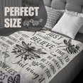 thumbnail image 3 of Dragonfly Gifts for Women, Dragonfly Blanket, Perfect for Birthday/Christmas, 50'''' x 60'''' Unique Design Flannel Plush Blanket, Vintage Style, 3 of 6
