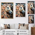 thumbnail image 4 of Designart "Carousel Whirling Wonder Painting I" Cityscapes Floater Framed Wall Decor, 4 of 7