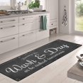 thumbnail image 5 of Laundry Room Rug Long Mat Rugs Area Rug Non-Slip Runner Rug Floor Mat Waterproof Farmhouse Carpet Kitchen Mats for Floor Runner Rug for Hallway Laundry Decor, 5 of 8