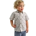 thumbnail image 2 of Modern Moments by Gerber Baby and Toddler Boy Button Front Shirt and Short Set, 2-Piece, Sizes 0/3 Months - 5T, 2 of 14