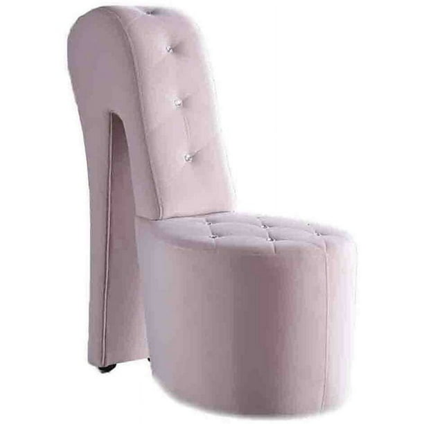 Purple high shop heel chair