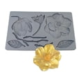 thumbnail image 1 of Silicone Fondant Molds Exquisite Flower DIY Handmade DIY Candle Resin Crafts Cake Decorating Tools for Kitchen Durable, 1 of 3