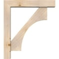 thumbnail image 3 of Ekena Millwork 7 1/2"W x 42"D x 48"H Westlake Block Smooth Bracket w/ Offset Brace, Douglas Fir, 3 of 25