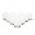 thumbnail image 4 of Tomshine DC5V 10W 10 LED Vanity Dimmable Mirror Light Kit Función de memoria operada por USB, 4 of 8