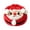 #2, variant on Kumdkdwn Christmas Plush Squeeze Toy, brown reindeer bun, 3.15" × 3.15", polyester, for desk, shelf and holiday party decor