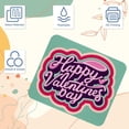 thumbnail image 3 of Valentine's Day Square Desk Mat Mousepad, 8.3x9.8 Inch Non-Slip Rubber Bottom, Printed Gaming Mousepad for Office and Gaming, 3 of 6