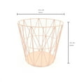 thumbnail image 2 of hometrends Wire Waste Basket, 2 of 2