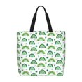 thumbnail image 1 of Balery St. Patrick's Day rainbows Bolsa de Mano para Mujeres con Cremallera, Bolsa de Gimnasio con Compartimentos, Bolsa para Laptop, Bolsa para Trabajo, 1 of 7