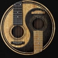 thumbnail image 3 of CafePress - Old And Worn Acoustic Guitars Yin Yang Sweatshirt - Classic Crew Neck Sweatshirt, 3 of 4